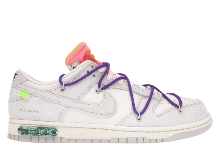 Nike Dunk Low Off-White Lot 15 - DJ0950-101 Raffles & Where to Buy